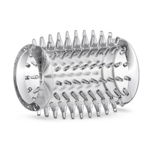 Blush Novelties Stay Hard Cock Ring Sleeve 1 - Soft Ticklers Pleasure - Slide It On Penis, Vibrator, Dildo - Stack, Mix, Match t