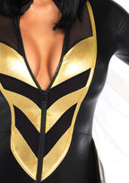 Leg Avenue 2 Pc Hornet Honey, Includes We Black/Gold Color