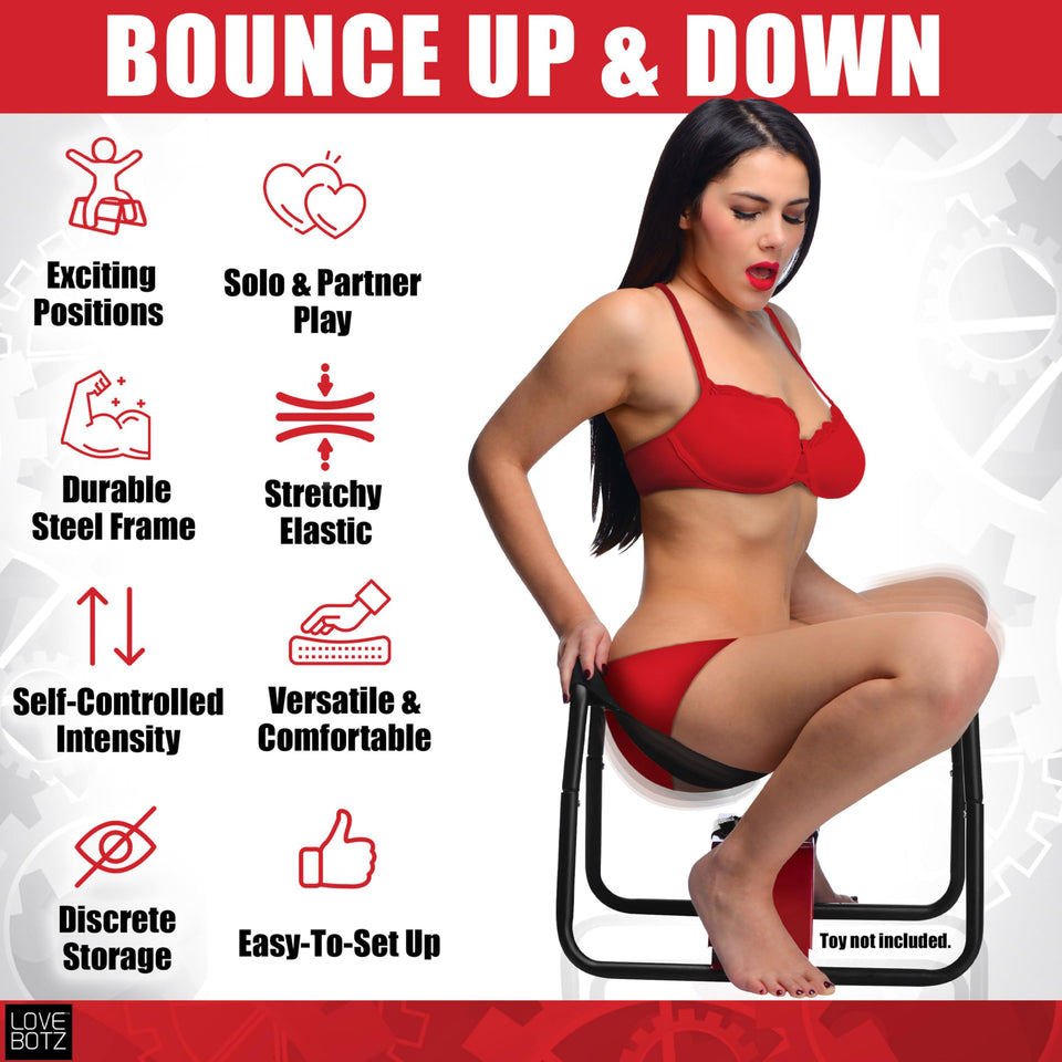 Lovebotz Bangin Bench Extreme Sex Stool, 1Count