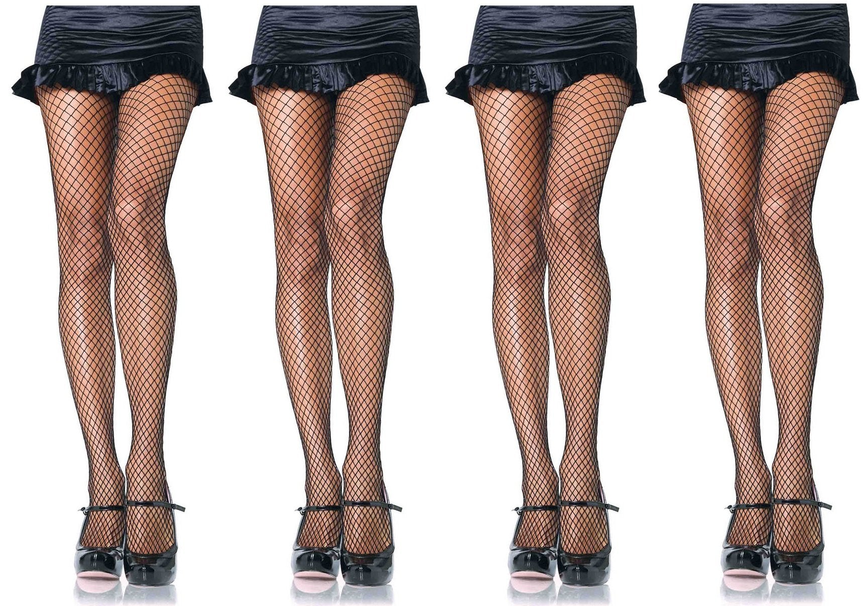 Plus Size Spandex Industrial Net Tights