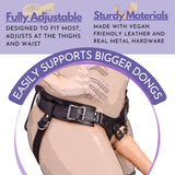 Strap U Bodice Corset Style Strap On Harness