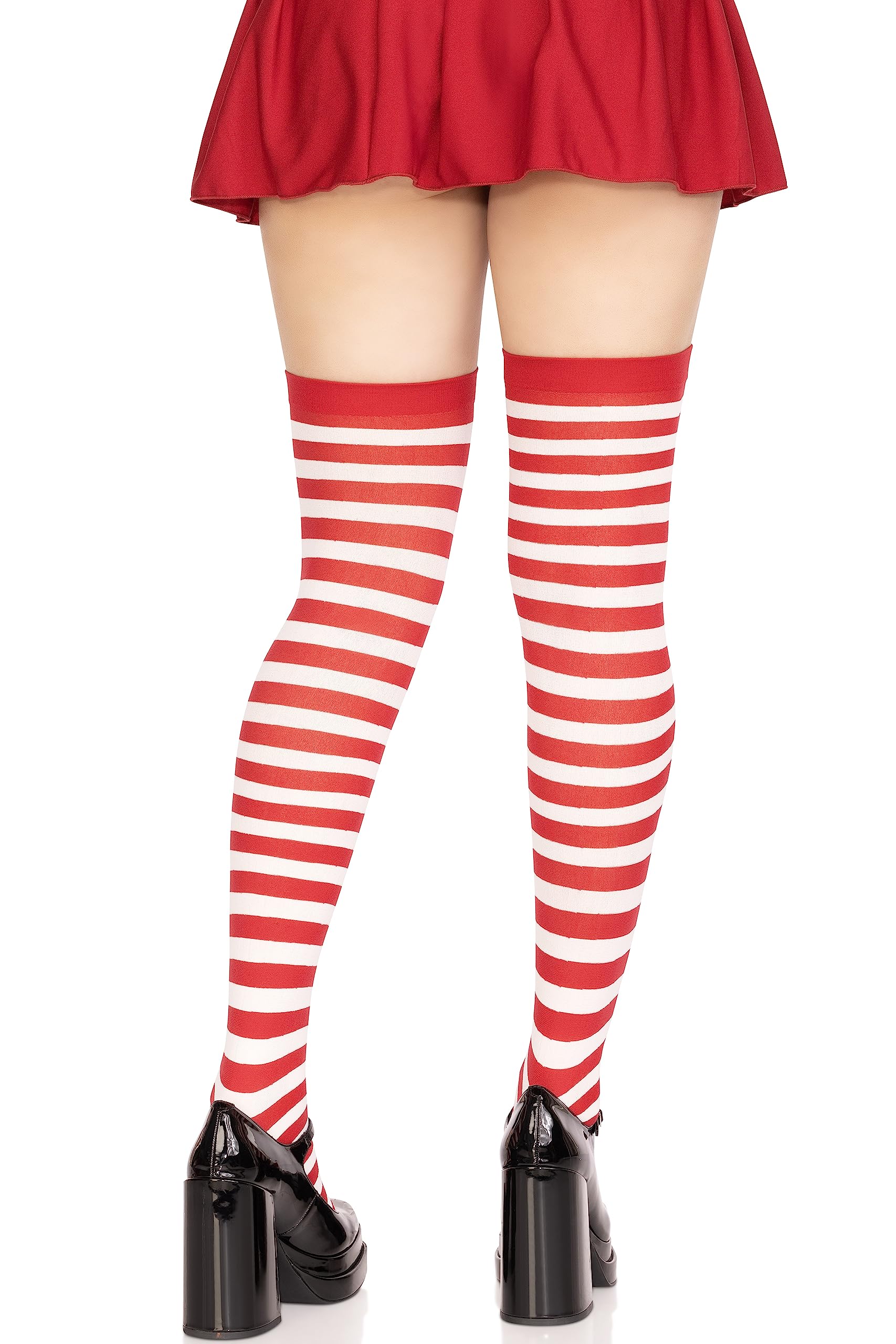 Nylon Stocking W/ Stripe O/S W