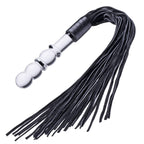 Prisms Lingam Glass Dildo Flogger