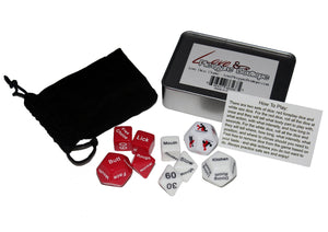 Sex Dice - Spicy Fun Love Game for Adult Couples - Funny Gift for Bachelor, Bachelorette, or Bridal Shower Party (9 Dice)