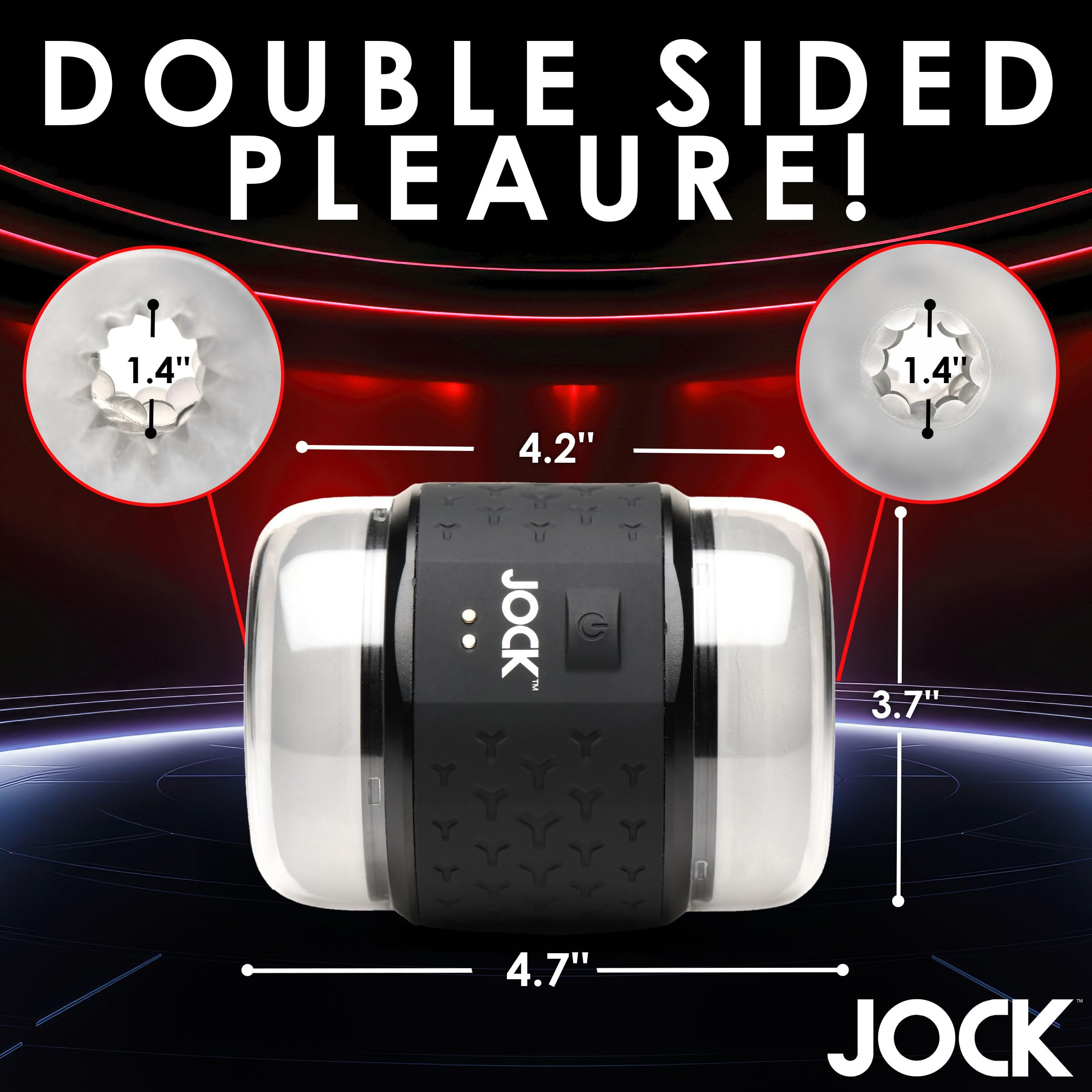 Jock Vibrating Double Stroker