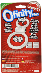 Screaming O Ofinity Plus Cock Ring Clear