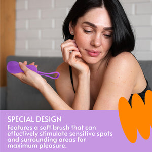 Sweet Vibrations G-spot Kegel Ball Vagina Vibrator, Adult Female Toys - Powerful Finger Shaped Sex Toy Vibrator - Multiple Vibra