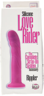 California Exotic Novelties Silicone Love Rider Rippler - Pink