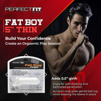 Perfectfit Brand Fat Boy Thin Girth Extender Penis Sheath Enhancer, 5.5''