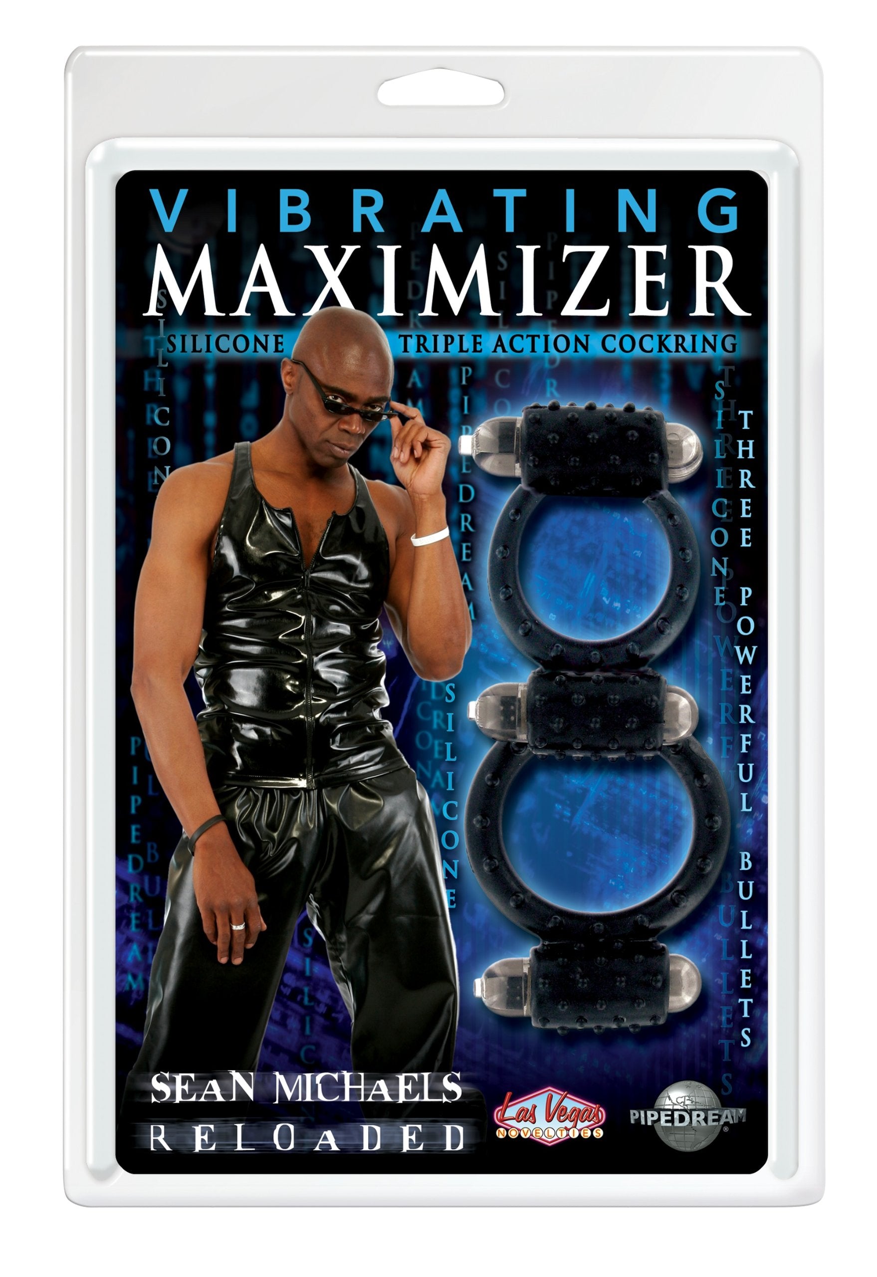 Sean Reloaded Vibrator Maximizer C/R, Black