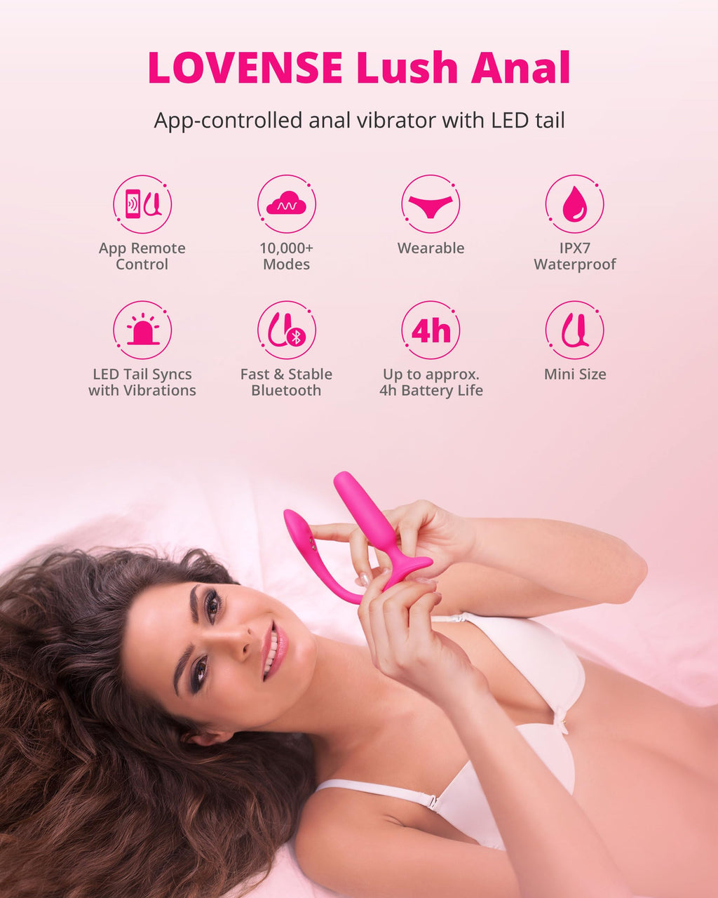 Lush Anal Butt Plug