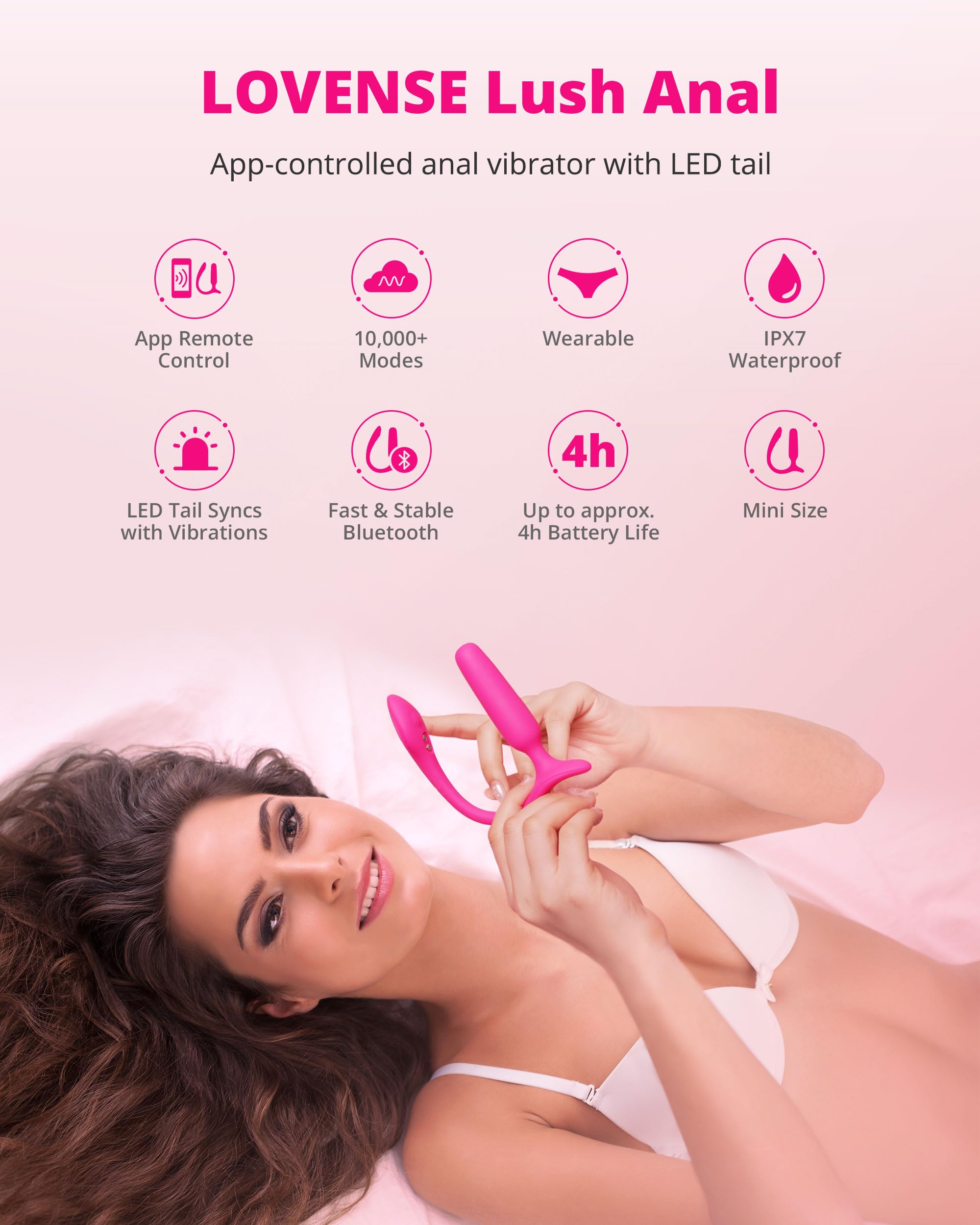 Lush Anal Butt Plug