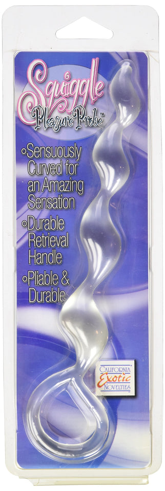 California Exotics Squiggle Pleasure Probe, Frost