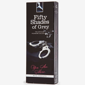 Fifty Shades Of Grey You Are Mine Metal Handcuffs