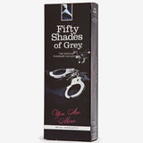 Fifty Shades Of Grey You Are Mine Metal Handcuffs