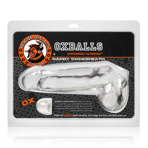 Oxballs Daddy, Penis-Sheath, Clear