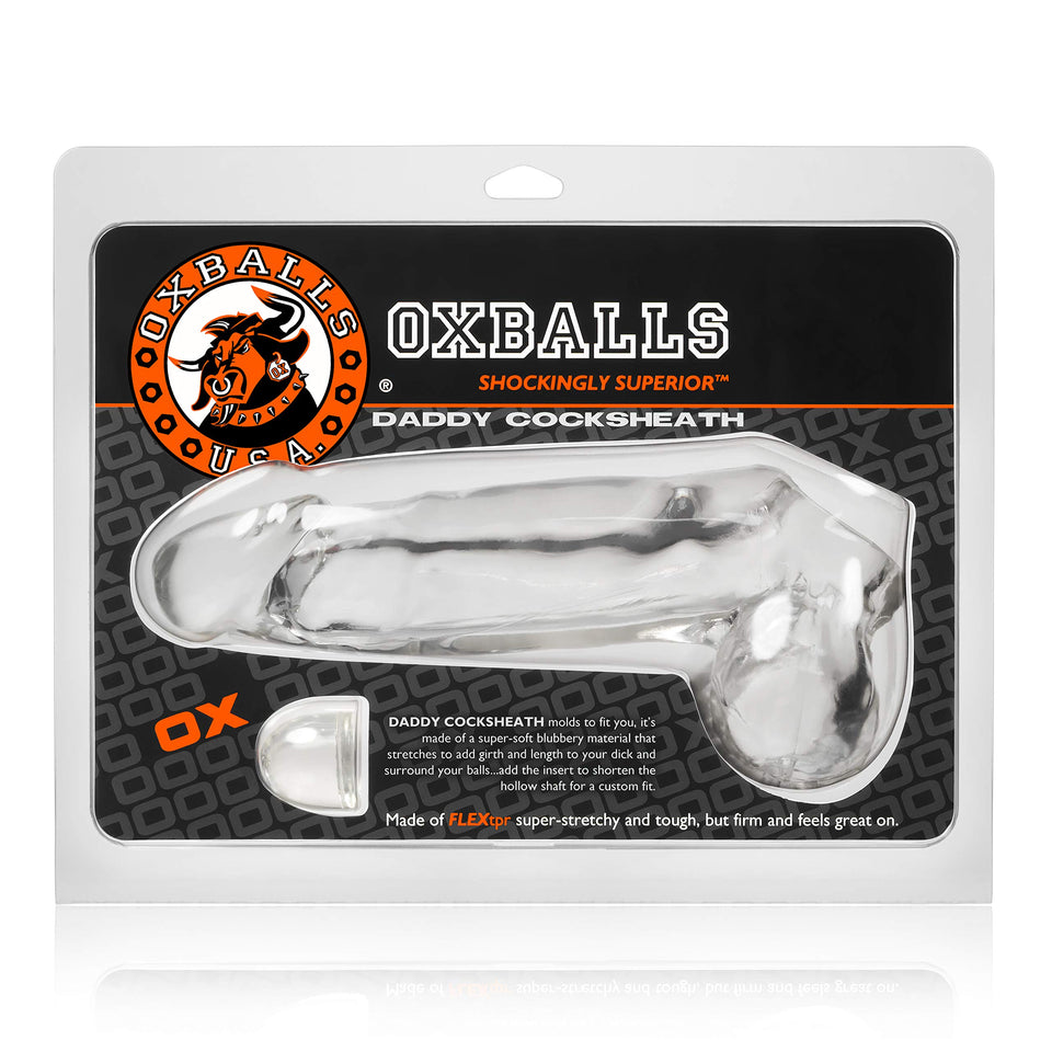 Oxballs Daddy, Penis-Sheath, Clear