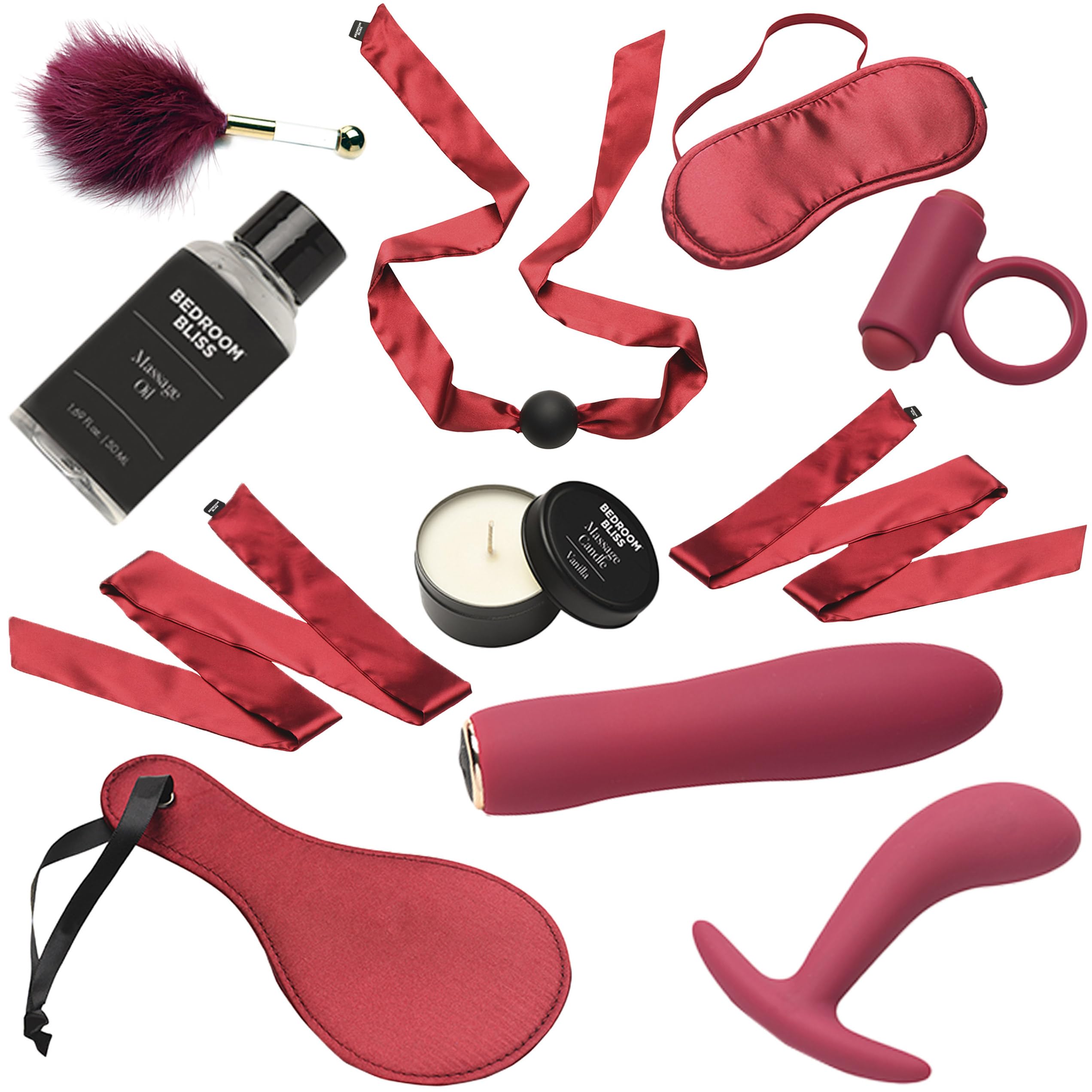 Bb Deluxe Bondage Massage Set
