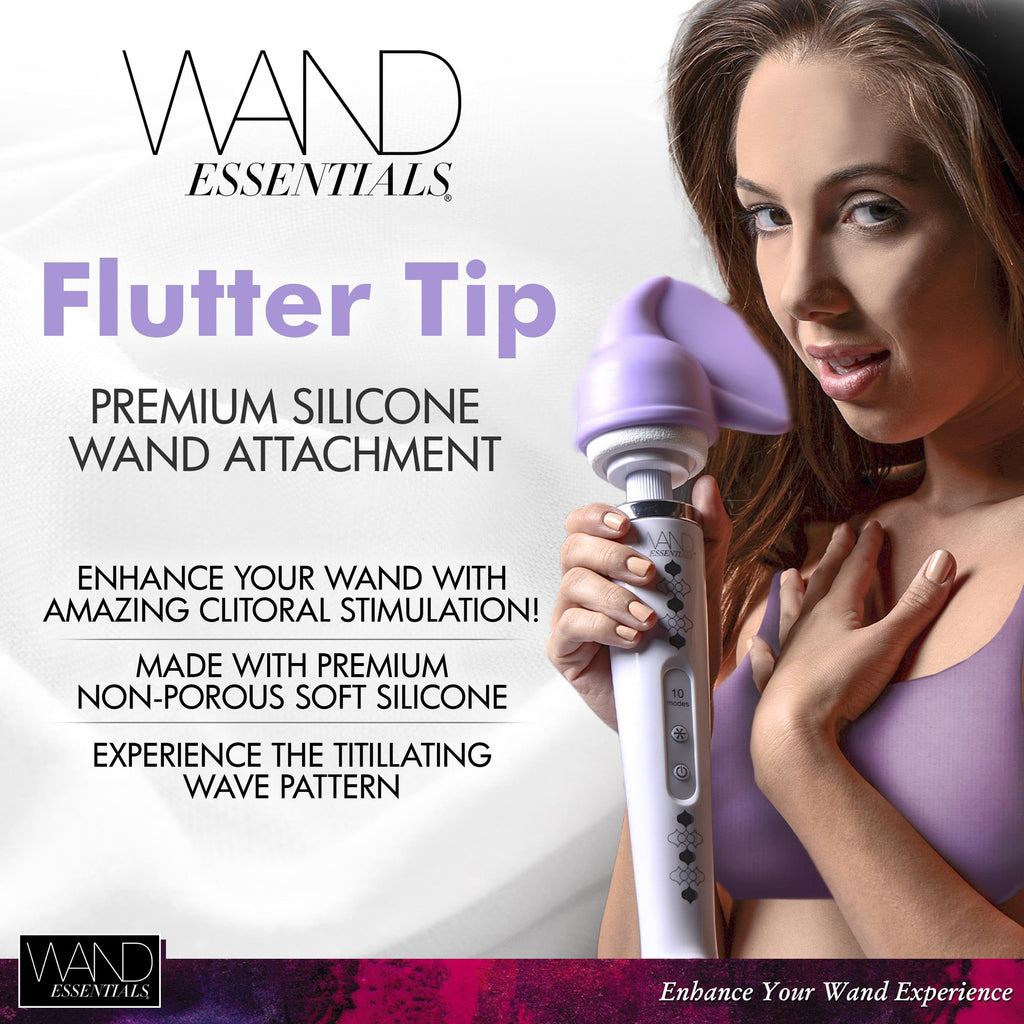 Wand Essentials Flutter Wand Massager Attachment, Purple, 1 Count (Pack Of 1) (Ac521)