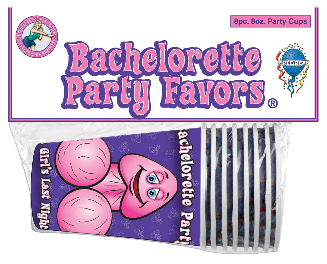 Pipedream Bachelorette Party Party Cups 8 Pack