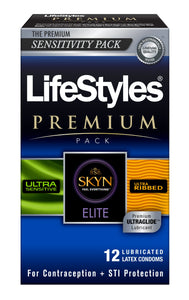 (D) Lifestyles Premium Pack 12