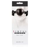 Sinful Black Ball Gag