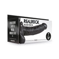 RealRock 7in Hollow StrapOn WBalls Blk