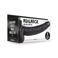 RealRock 9in Hollow StrapOn WBalls Blk