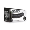 Realrock 7In Vibrhollowstraponwballs Blk