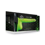 Ouch 8In Ribbed Hollowstraponwballs Gitd