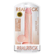 Realrock 9In Straight Dildo Wballs Bge