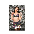 Fl Vibes Whyutrippin Skaterskirt Blk Lxl