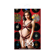 Fl Vibes Sojuicy Bralettepanty Blk Lxl