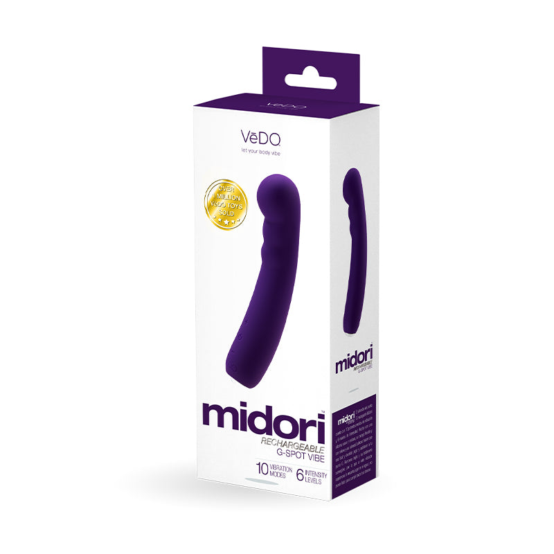 Vedo Midori Recharge GSpot Vibe Deep Pu