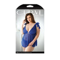 Fl Curve Zara Babydoll&Panty Blue 1X2X