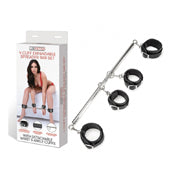 Lux Fetish 4 Cuff Expand Spreaderbar Set