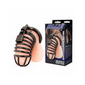 Blue Line Deluxe Chastity Cage Black