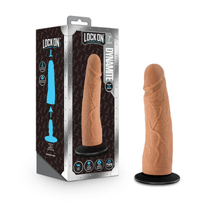 Lock On Dynamite 7in wSuctCupAdapt Tan