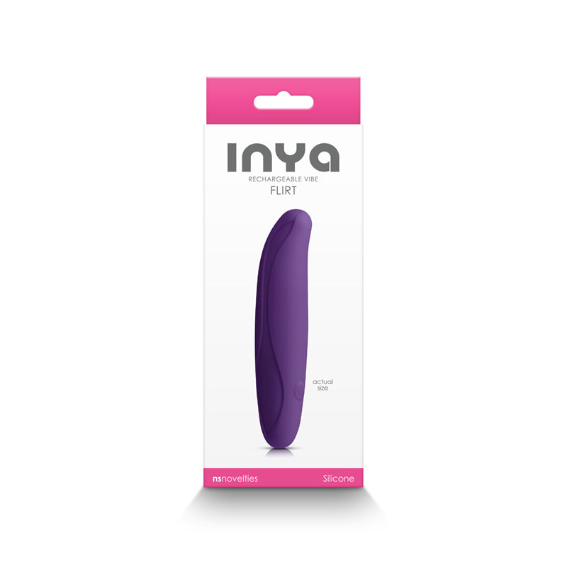 Inya Flirt Rechargeable Vibe Dark Purple