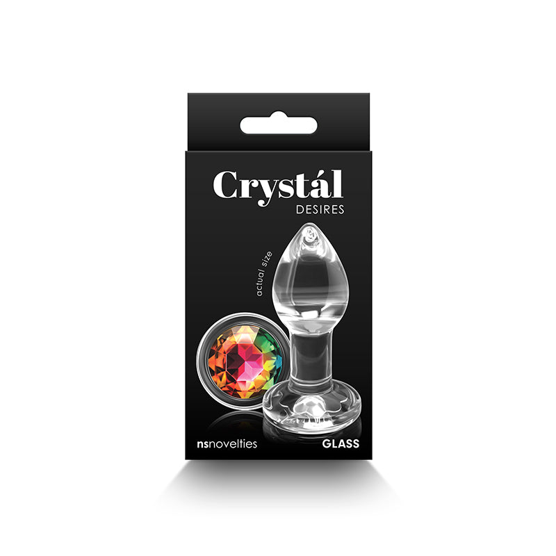 Crystal Desires Rainbow Gem Plug Small