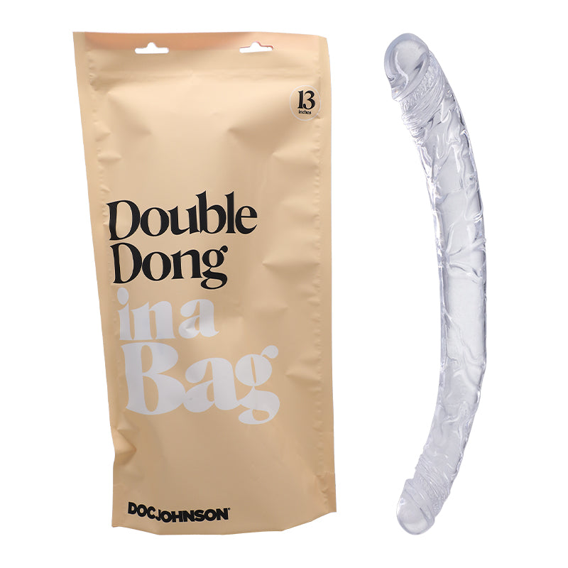 In A Bag Double Dong 13In Clear