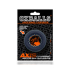 Oxballs Axis Rib Griphold Cockring Blac