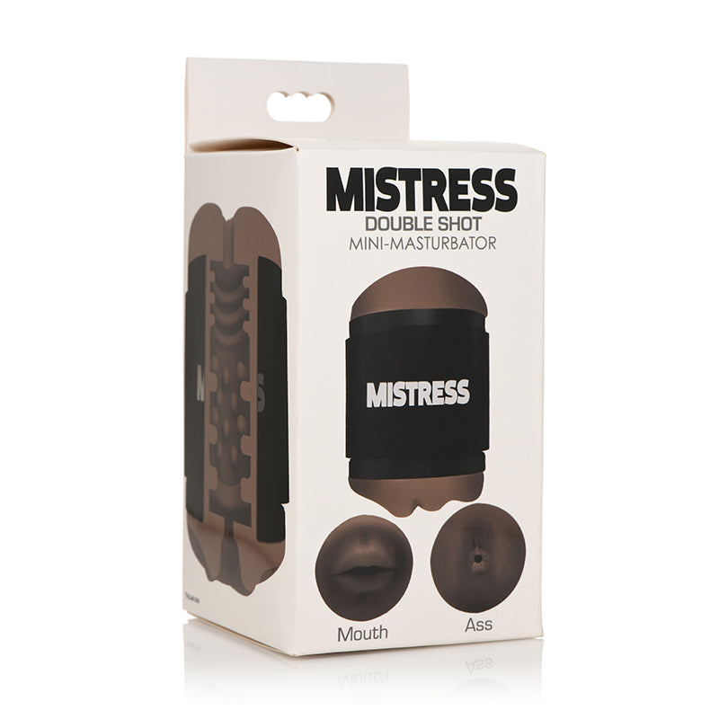 Mistress Double Shot Mini AssMouth Dark