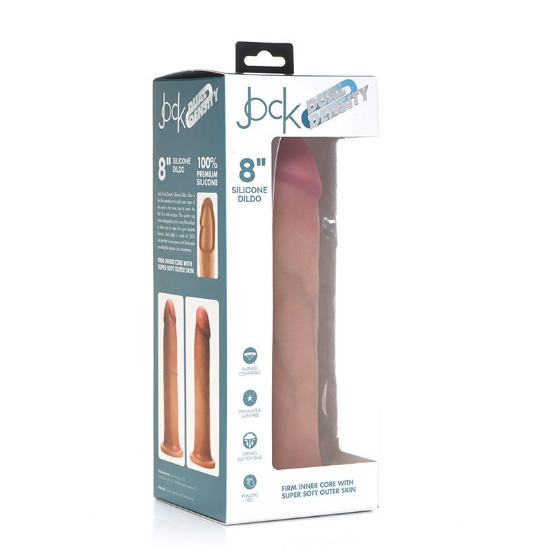 Jock Dual Dens 8In Silicone Dildo