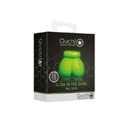 Ouch Gitd Ball Sack Testicle Sling Grn