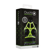Ouch Gitd Bra Harness Neon Green Sm