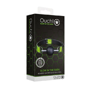 Ouch Gitd Solid Ball Gag Neon Green