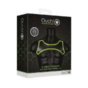 Ouch Gitd Neo Body Harness Neongrn Lxl