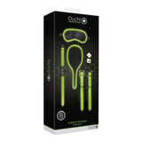 Ouch Gitd 7Pc Bondage Kit Neongreen