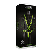 Ouch Gitd Fullbody Harness Neongrn Lxl